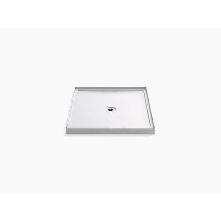 Kohler 36 X 42 Single-Threshold Shower Base W/ Center Drain 8647-0